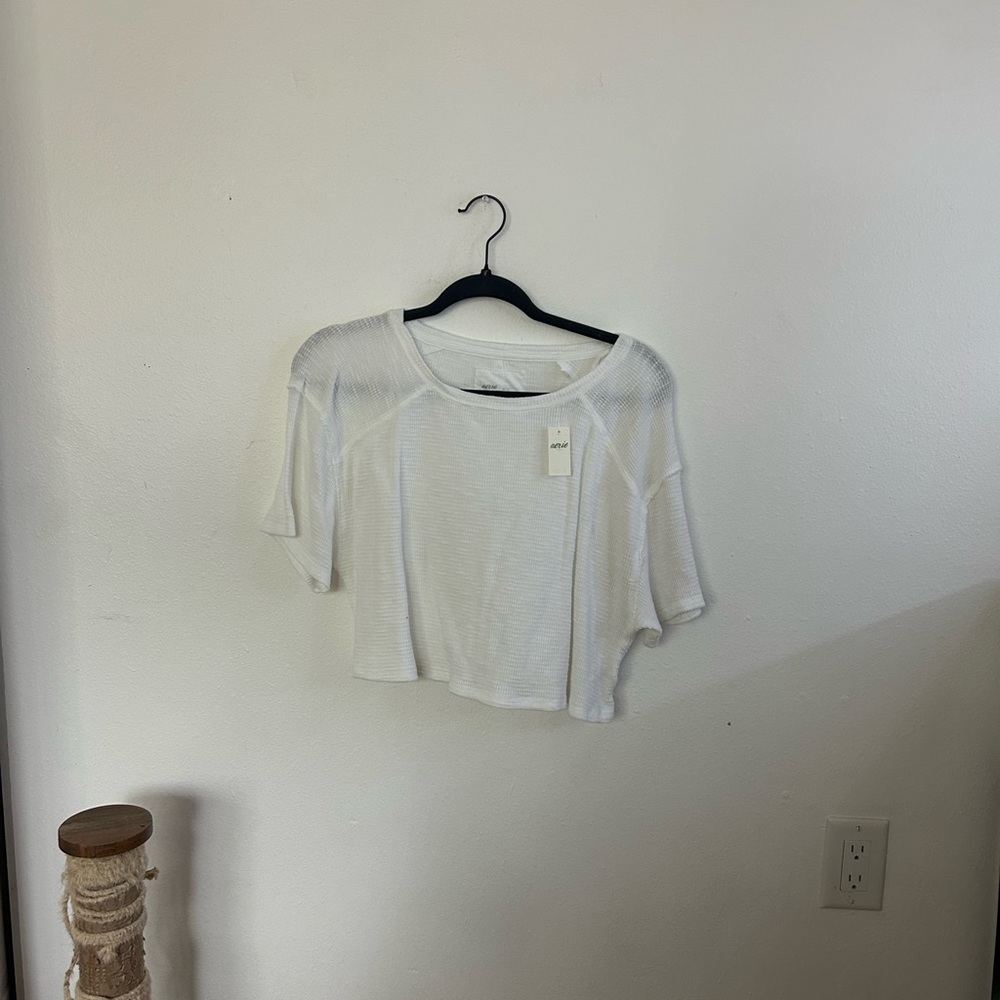 Aerie White Women's Crop Top